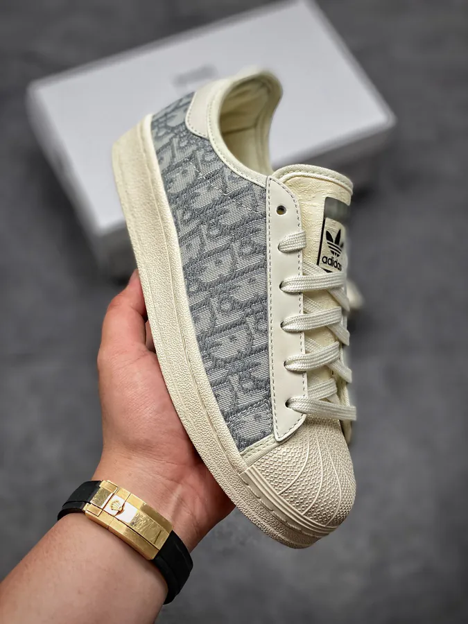AD Superstar x Shell Head Leather Low Top Sneaker