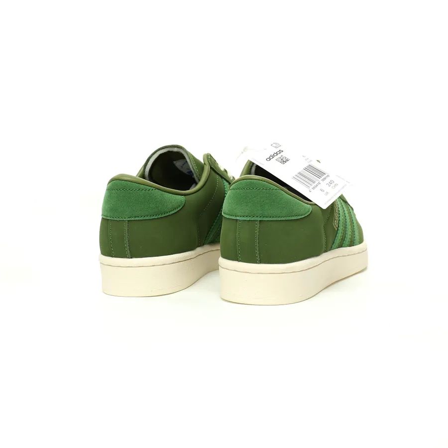 Originals Superstar OG Vintage Crew Green Grained Calfskin Low Sneaker