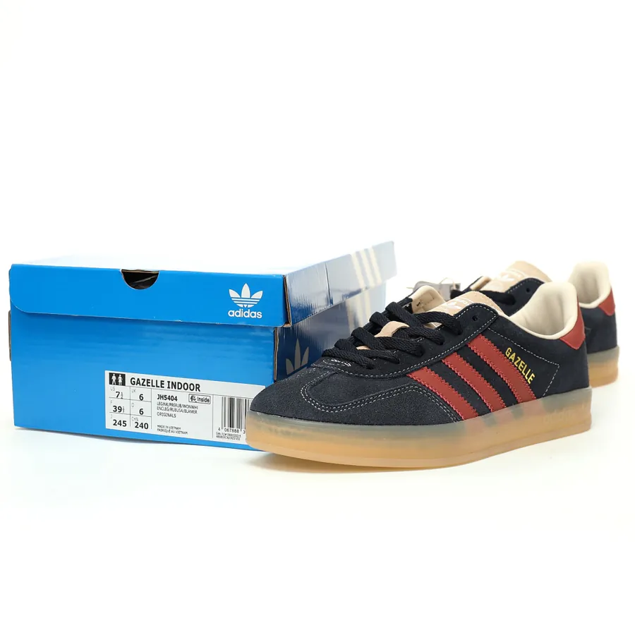 Adidas Gazelle Indoor Trainers Vintage Style Low Top Sneakers