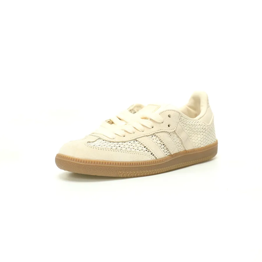 Originals Samba OG Classic Leather and Fabric Sneaker