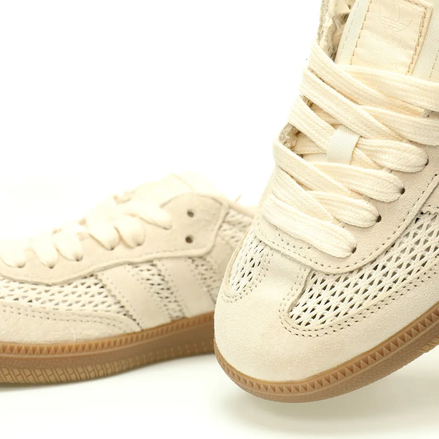 Originals Samba OG Classic Leather and Fabric Sneaker