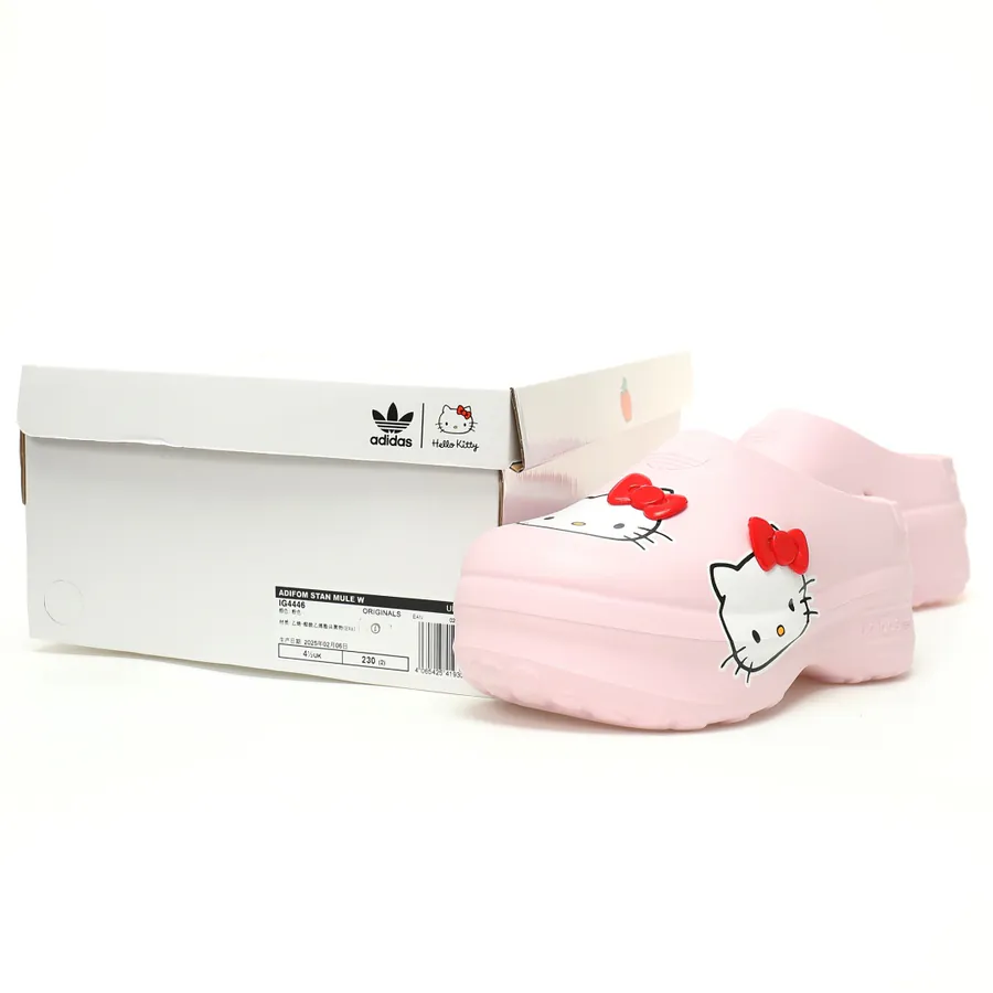 Adifom Stan Smith Platform Mule with Hello Kitty Collaboration