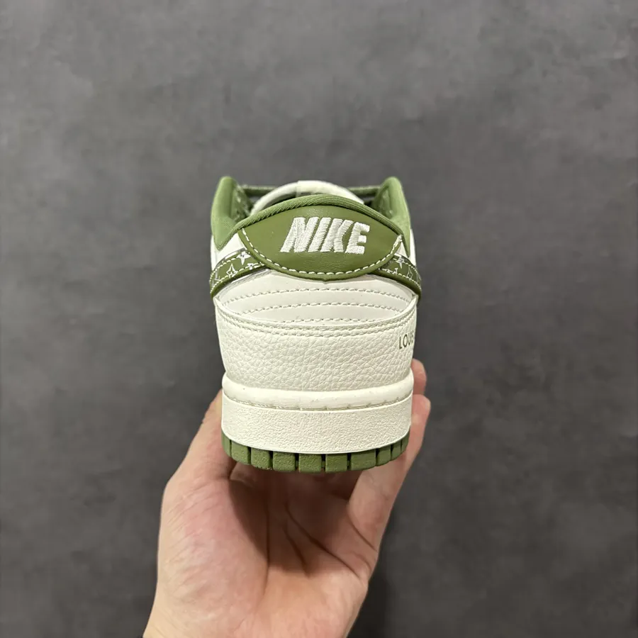 Nike SB Dunk Low x Louis Vuitton White Green