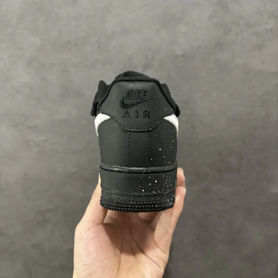 Nike Air Force 107 Low Custom Leather, 3D Printed, Authentic Air Force Design