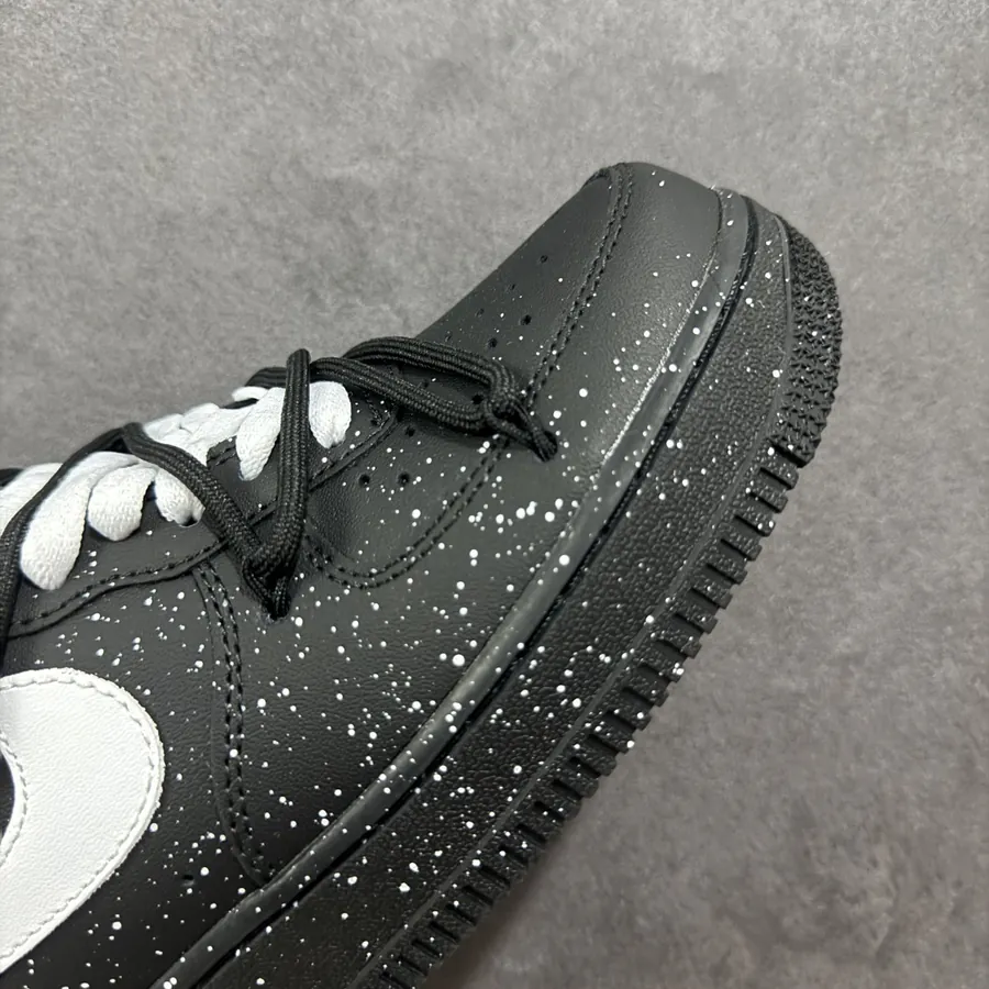Nike Air Force 107 Low Custom Leather, 3D Printed, Authentic Air Force Design