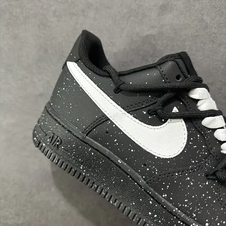 Nike Air Force 107 Low Custom Leather, 3D Printed, Authentic Air Force Design