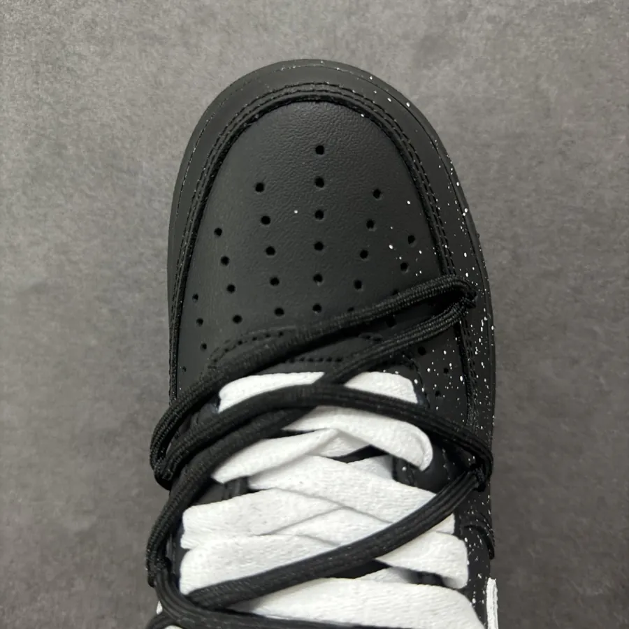 Nike Air Force 107 Low Custom Leather, 3D Printed, Authentic Air Force Design
