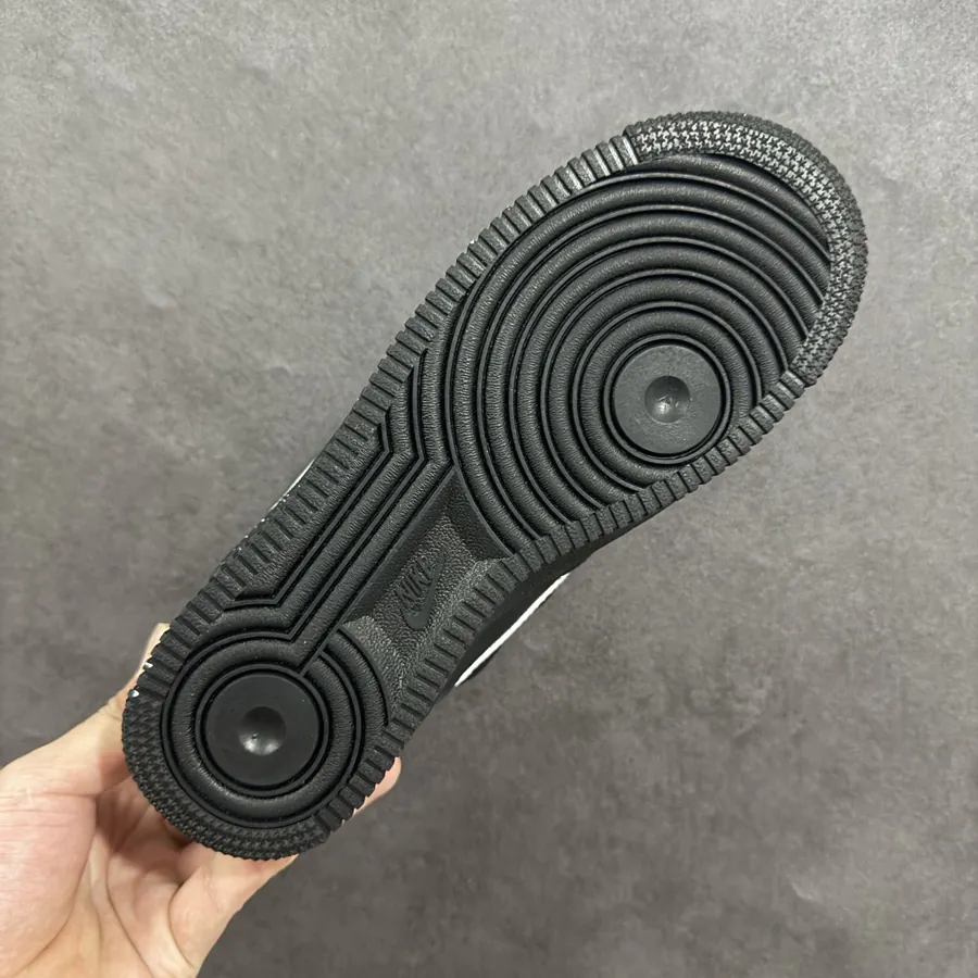 Nike Air Force 107 Low Custom Leather, 3D Printed, Authentic Air Force Design