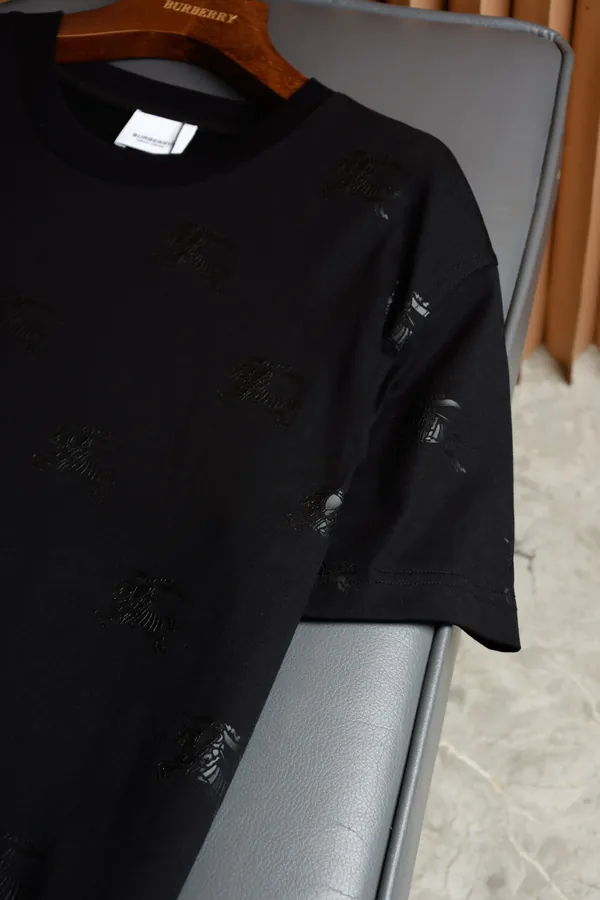 Burberry Horseman Logo Print T Shirt