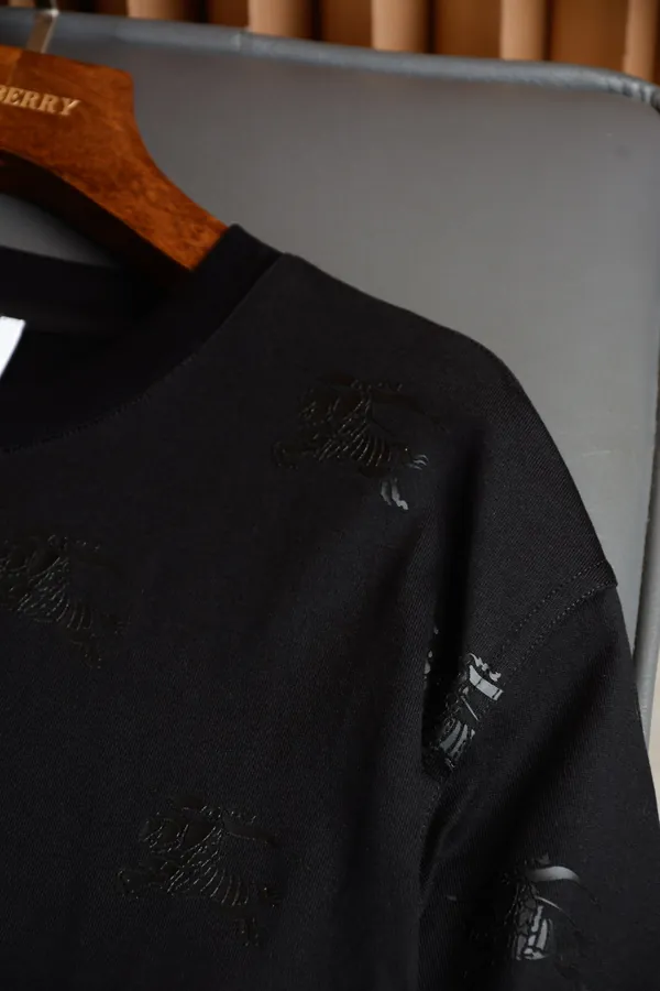 Burberry Horseman Logo Print T Shirt