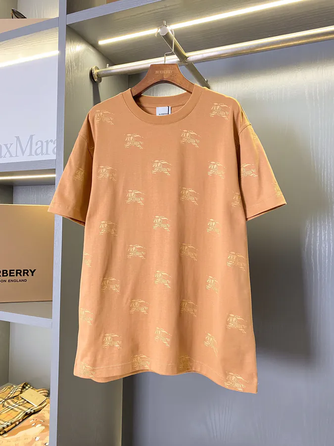 Burberry EKD Horseman Logo Print T Shirt