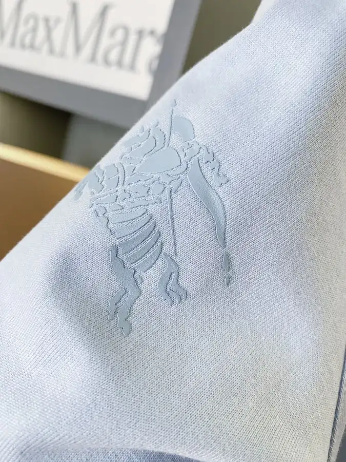 Burberry Horseman Logo Print Cotton T Shirt