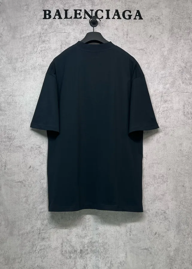Balenciaga Paris 3B Sports Icon Short Sleeve T Shirt