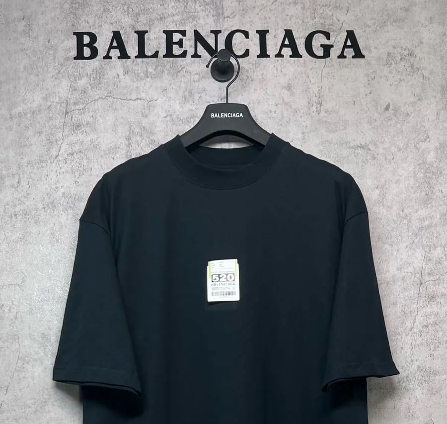 Balenciaga Paris 3B Sports Icon Short Sleeve T Shirt