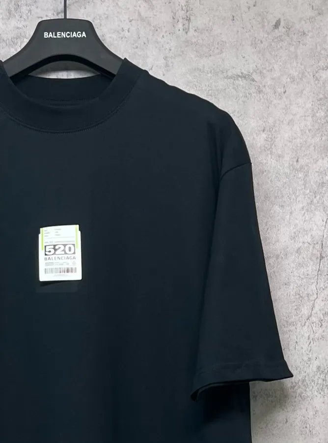 Balenciaga Paris 3B Sports Icon Short Sleeve T Shirt