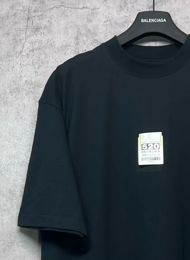 Balenciaga Paris 3B Sports Icon Short Sleeve T Shirt