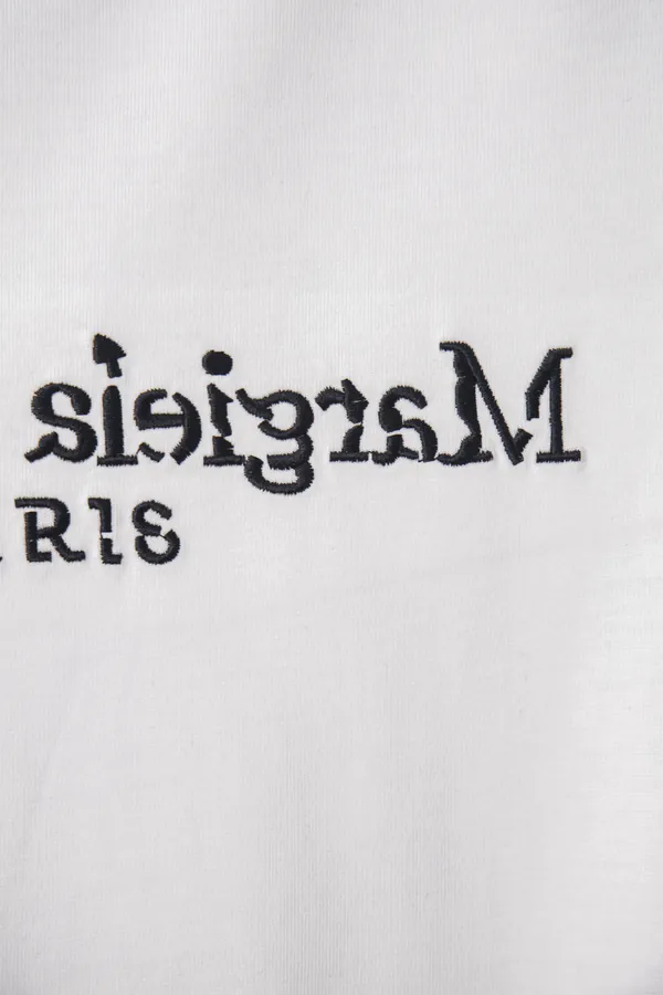Maison Margiela 25ss Irregular Patchwork Embroidered T Shirt