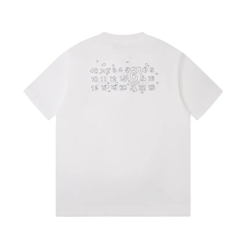 Maison Margiela 25ss Irregular Patchwork Embroidered T Shirt
