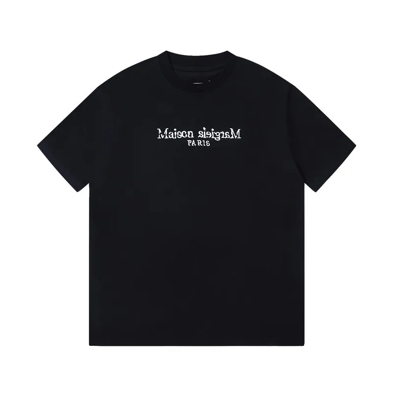 Maison Margiela 25ss Irregular Patchwork Embroidered T Shirt