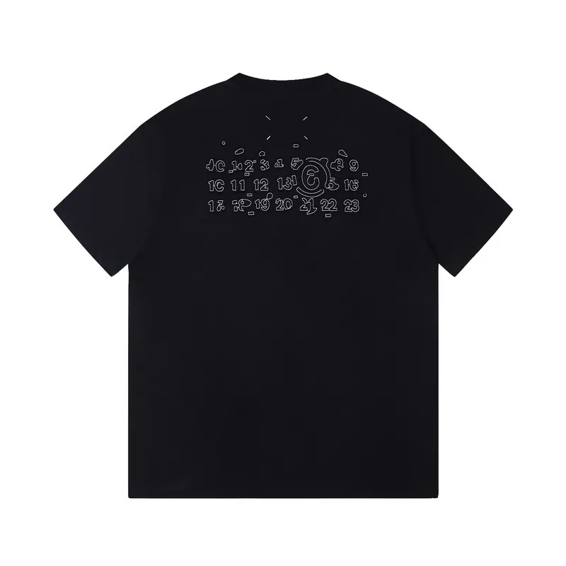 Maison Margiela 25ss Irregular Patchwork Embroidered T Shirt