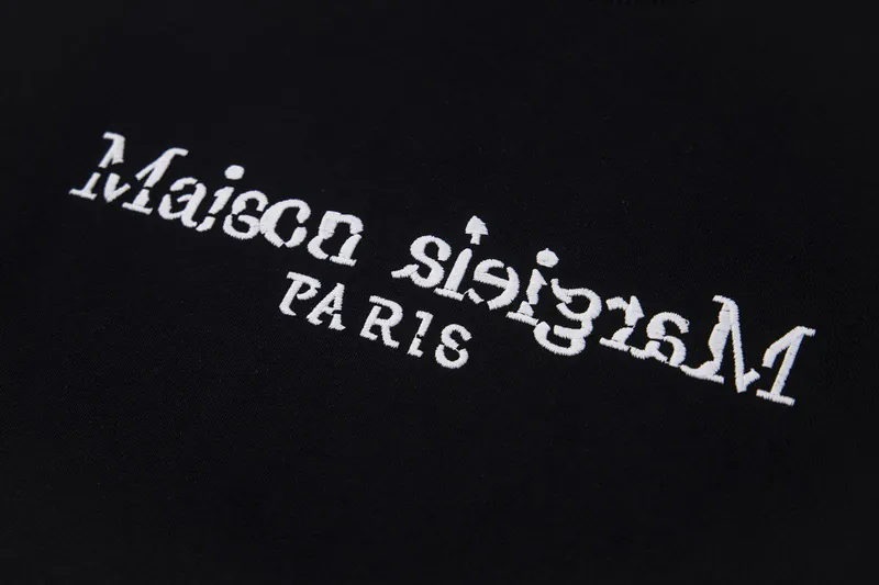 Maison Margiela 25ss Irregular Patchwork Embroidered T Shirt