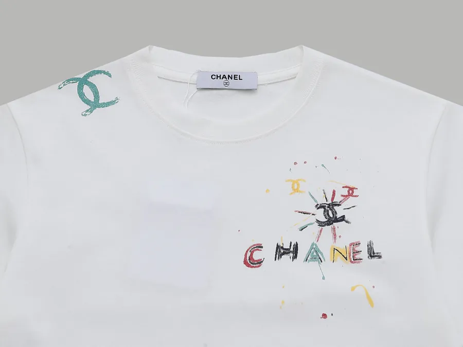 Chanel Painted Craft Short Sleeve