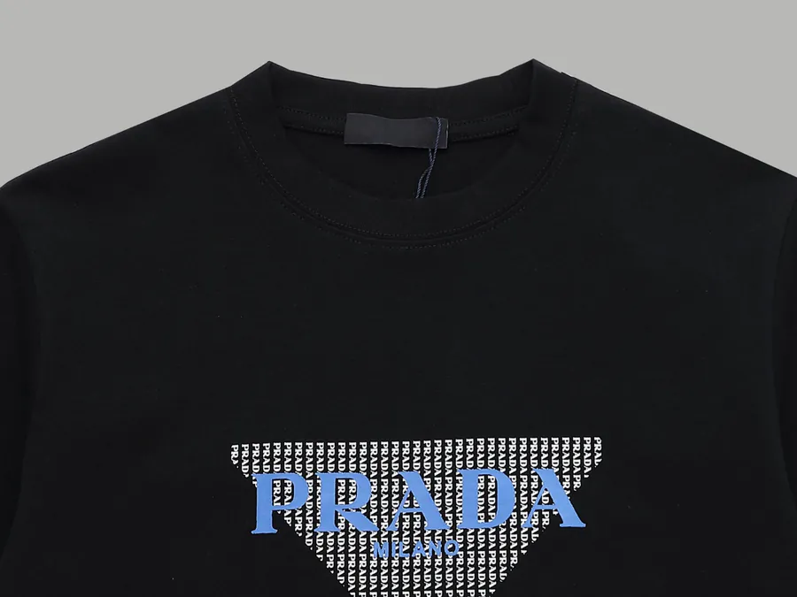 PRADA Triangle立体胶印工艺Short Sleeve