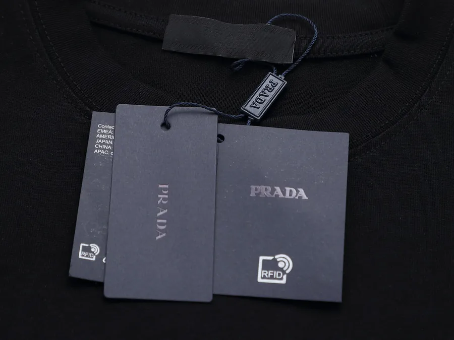 PRADA Triangle立体胶印工艺Short Sleeve