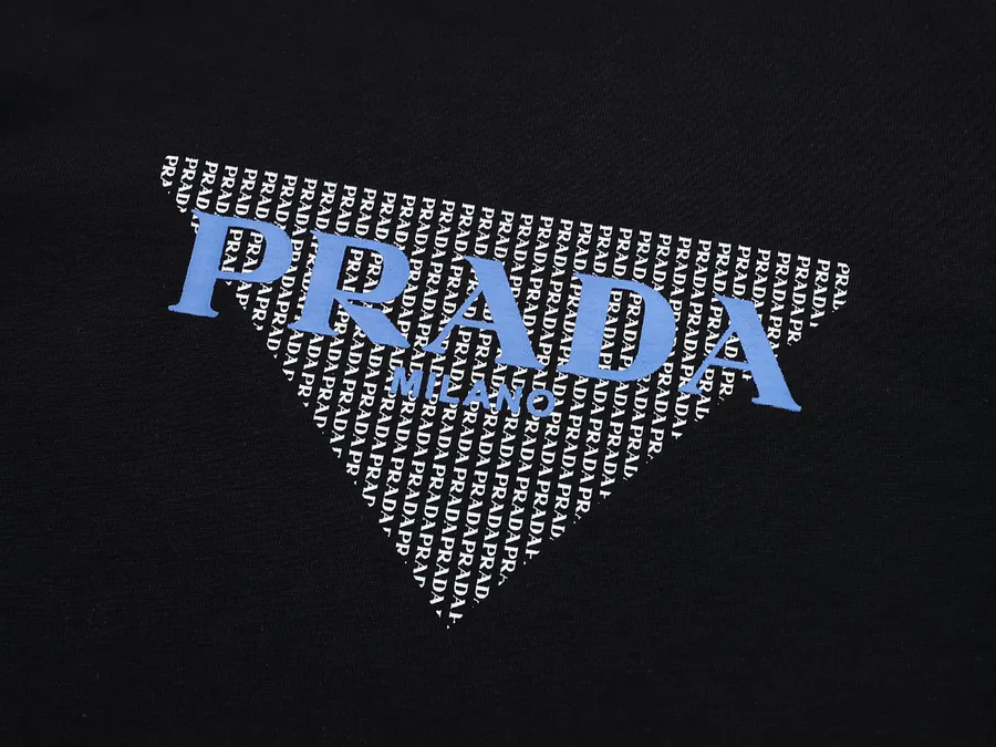 PRADA Triangle立体胶印工艺Short Sleeve