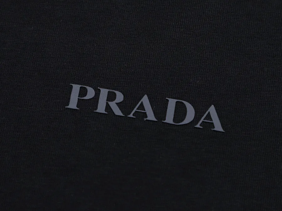 PRADA Triangle Logo Tote