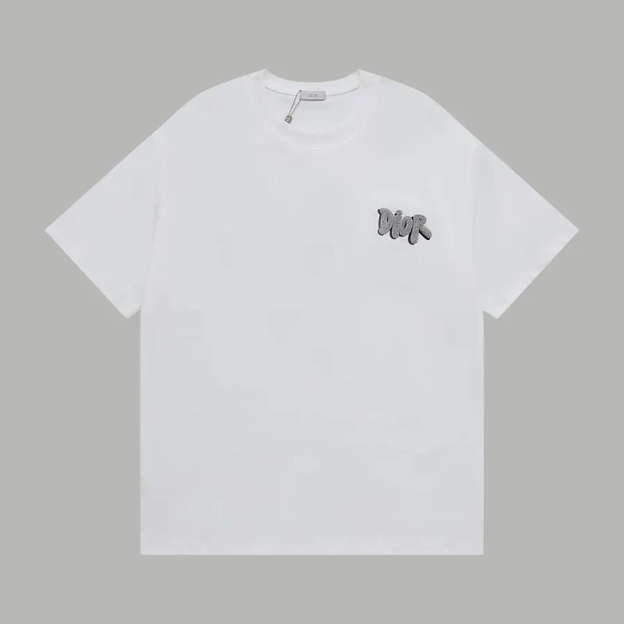 Dior DIO Logo Embroidered Short Sleeve