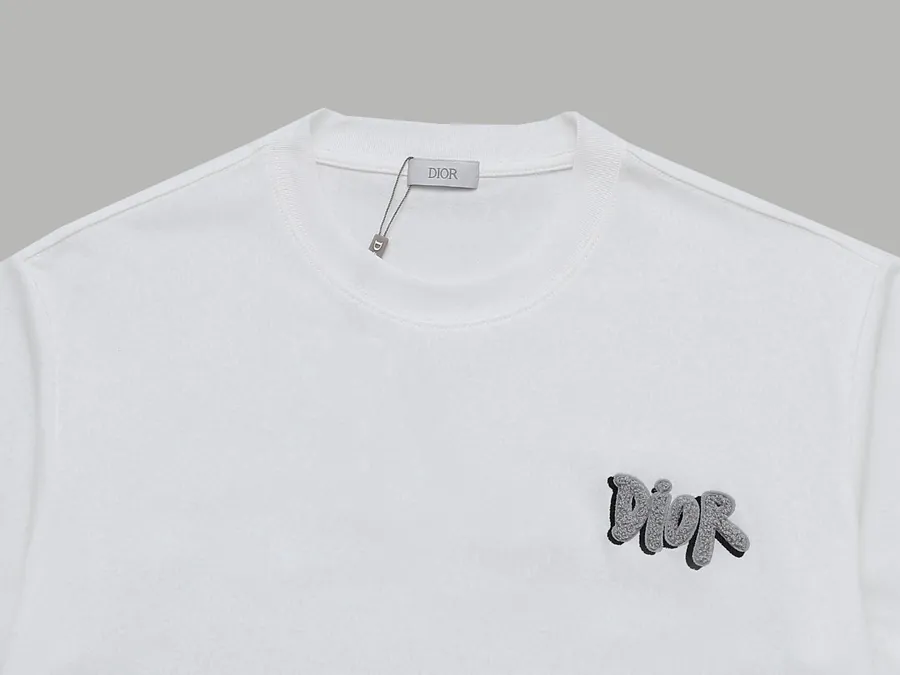 Dior DIO Logo Embroidered Short Sleeve