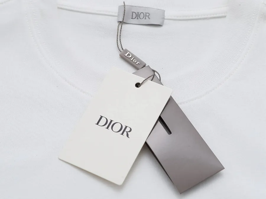 Dior DIO Logo Embroidered Short Sleeve