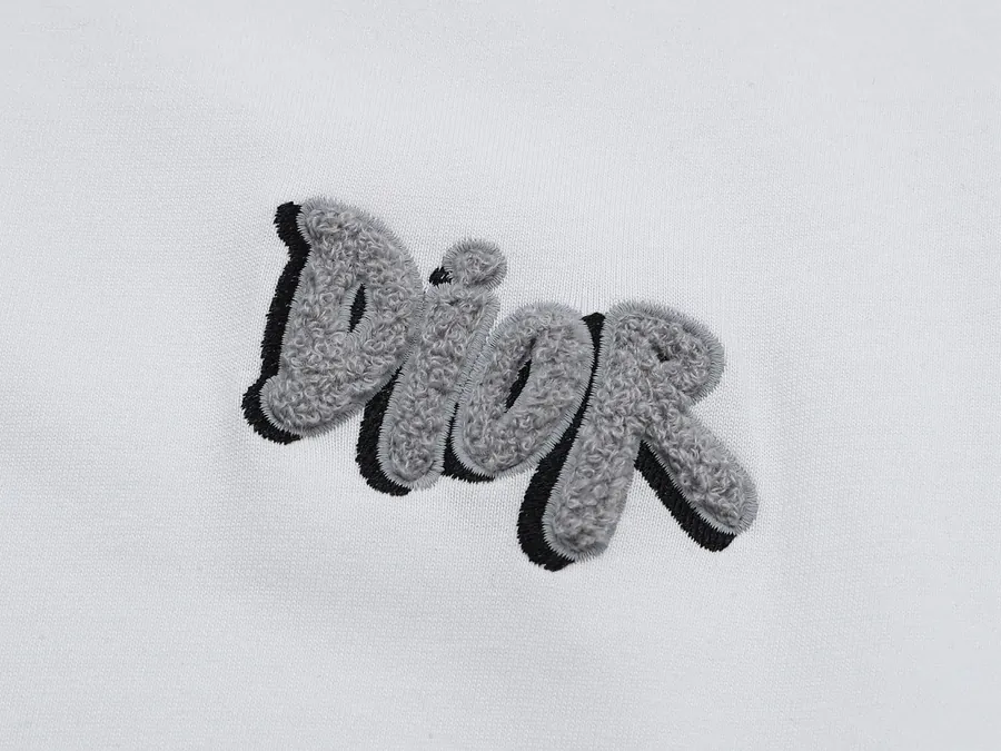 Dior DIO Logo Embroidered Short Sleeve