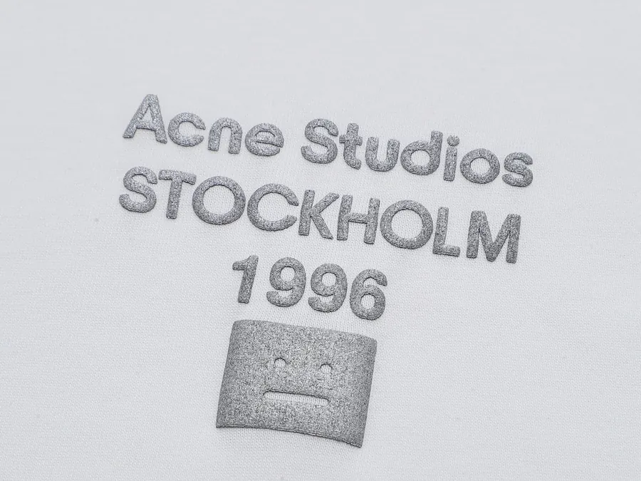 ACNE STUDIOS Plush Logo T Shirt