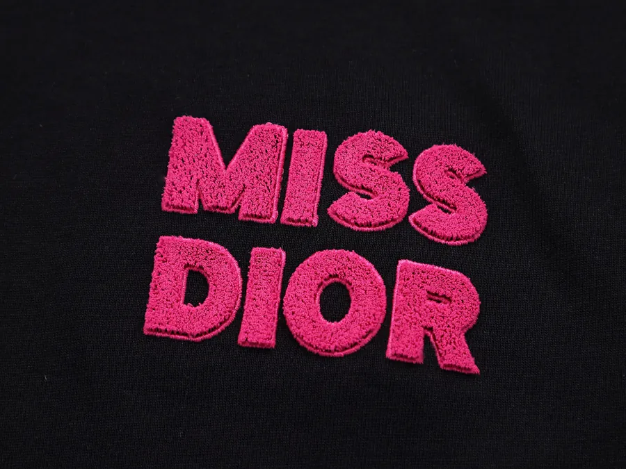 Dior Plush Logo T Shirt