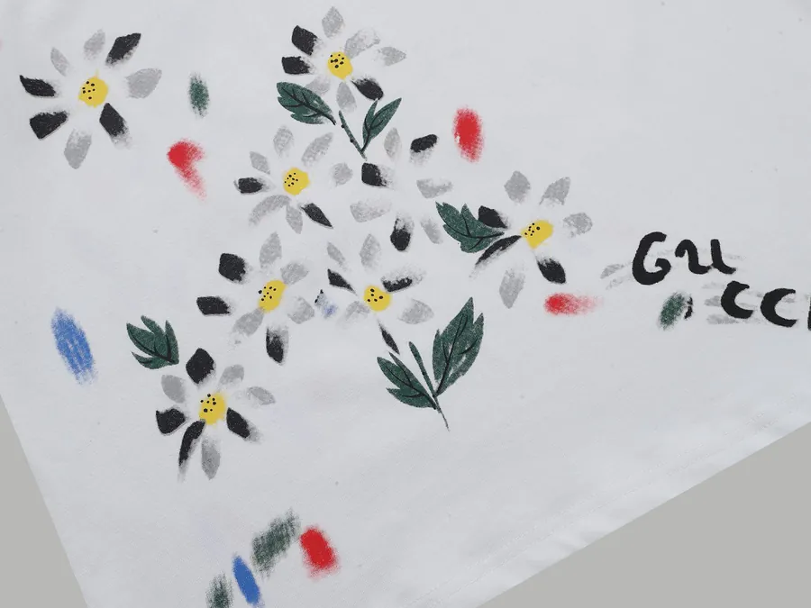 Gucci Doodle Flower Short Sleeve