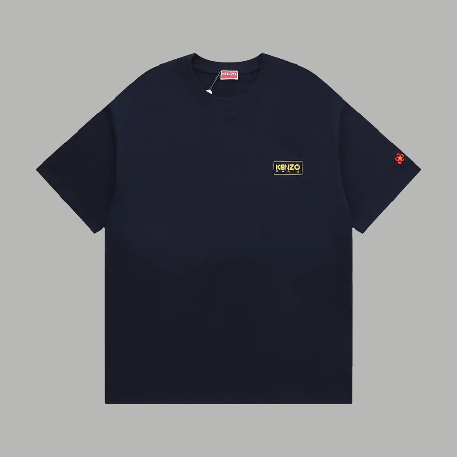 KENZO Embroidered Floral Short Sleeve