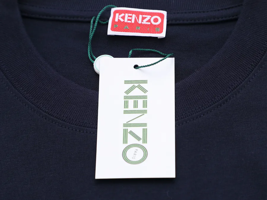 KENZO Embroidered Floral Short Sleeve