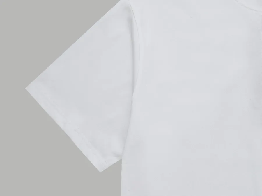 Dior Front Pocket Embroidery Short Sleeve