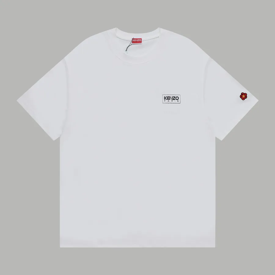 KENZO Embroidered Floral Short Sleeve