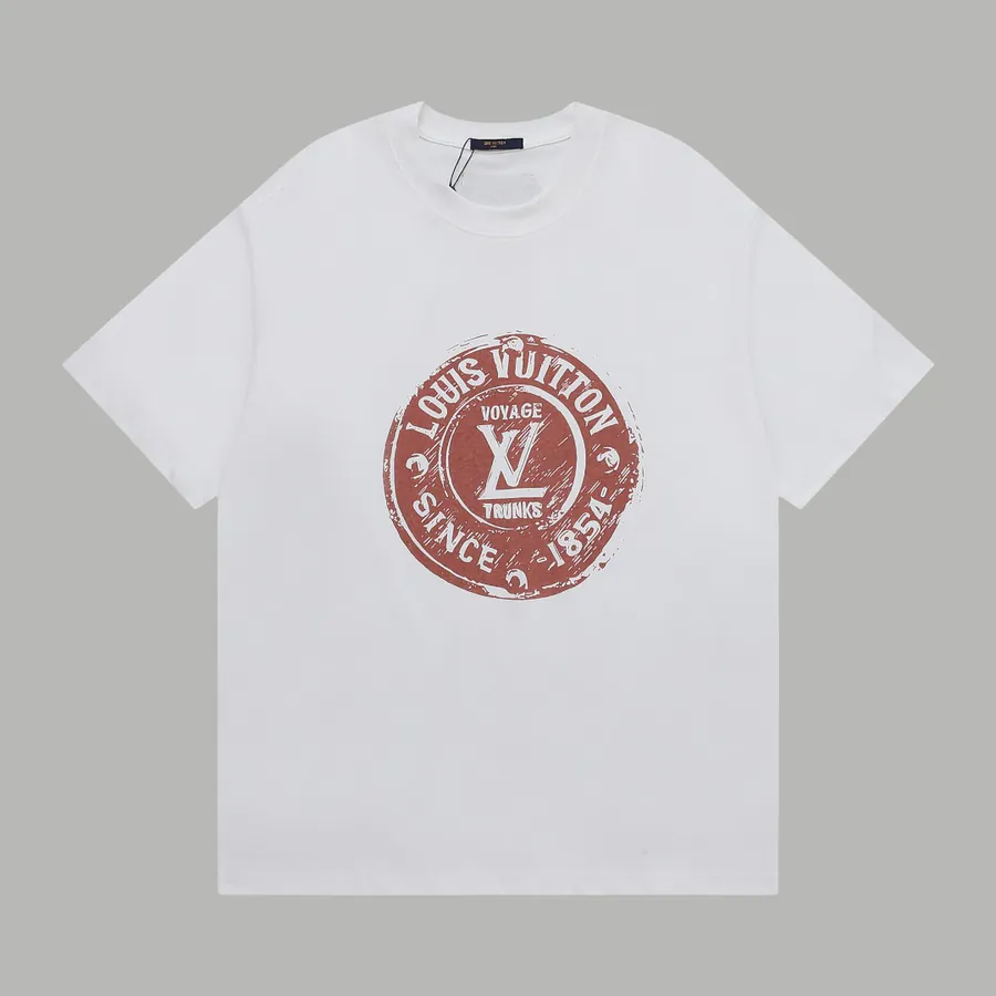 LV Round Logo Short Sleeve Unisex