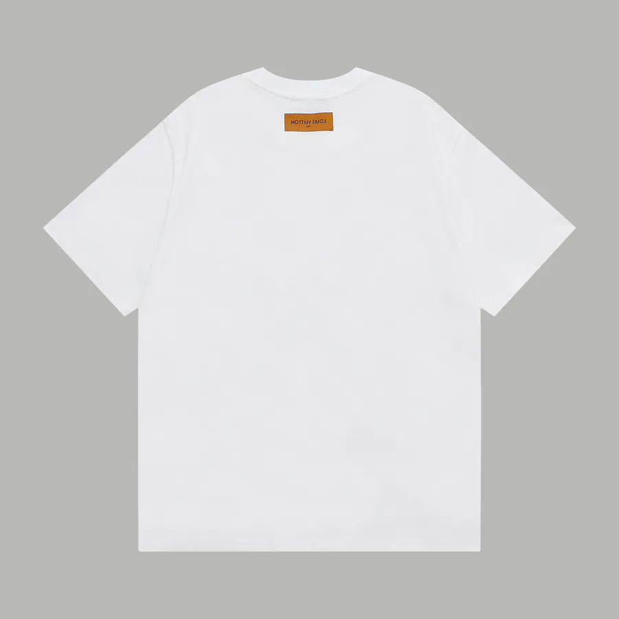 LV Cloud Embroidery Short Sleeve