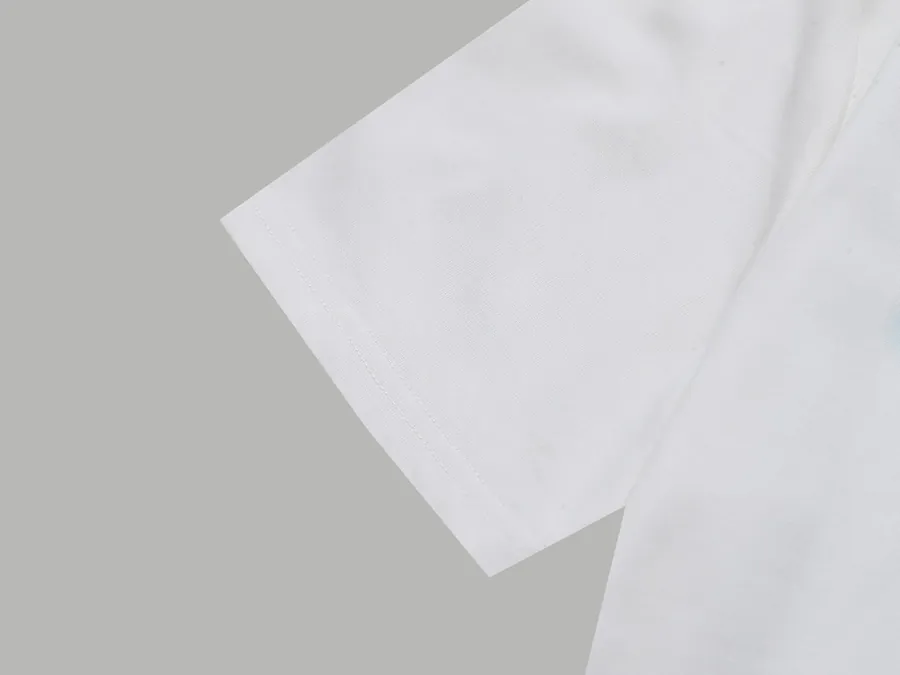 LV Cloud Embroidery Short Sleeve