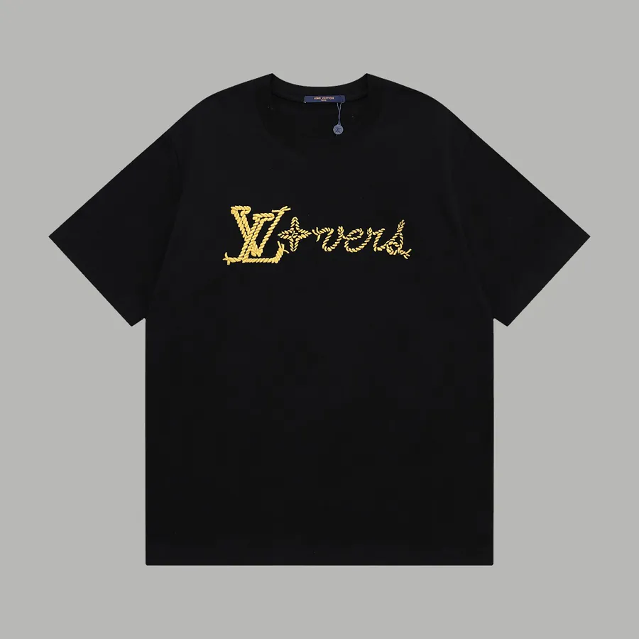 LVV Starry Supply Monogram Embroidery Short Sleeve