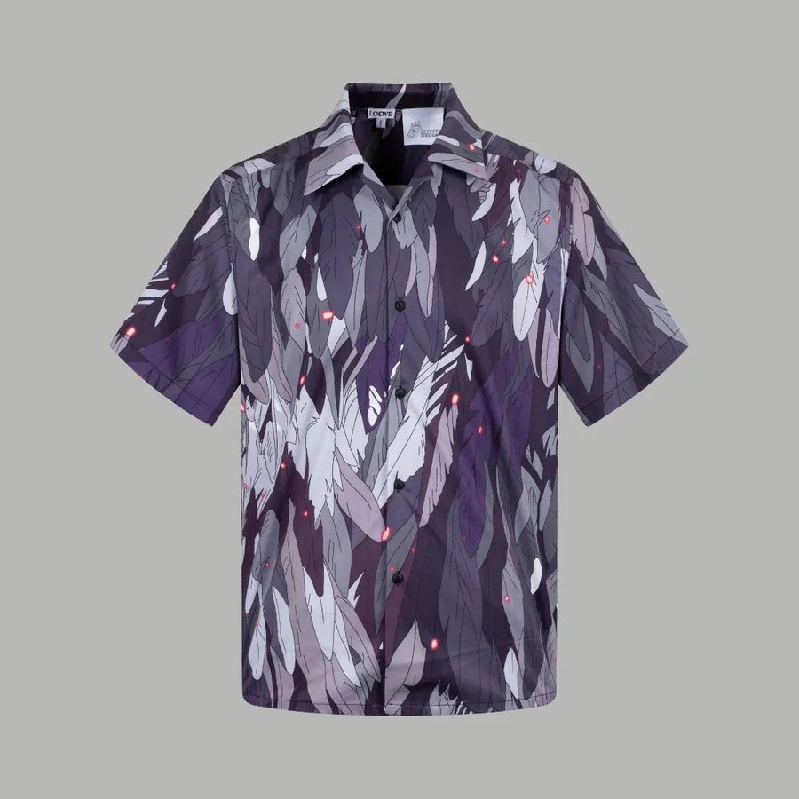 Green Wild Silk Shirt Unisex