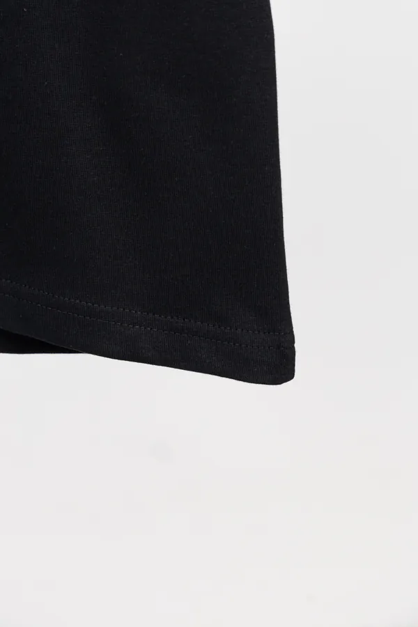 DIOR 24 New Front Logo Cotton Embroidery T Shirt
