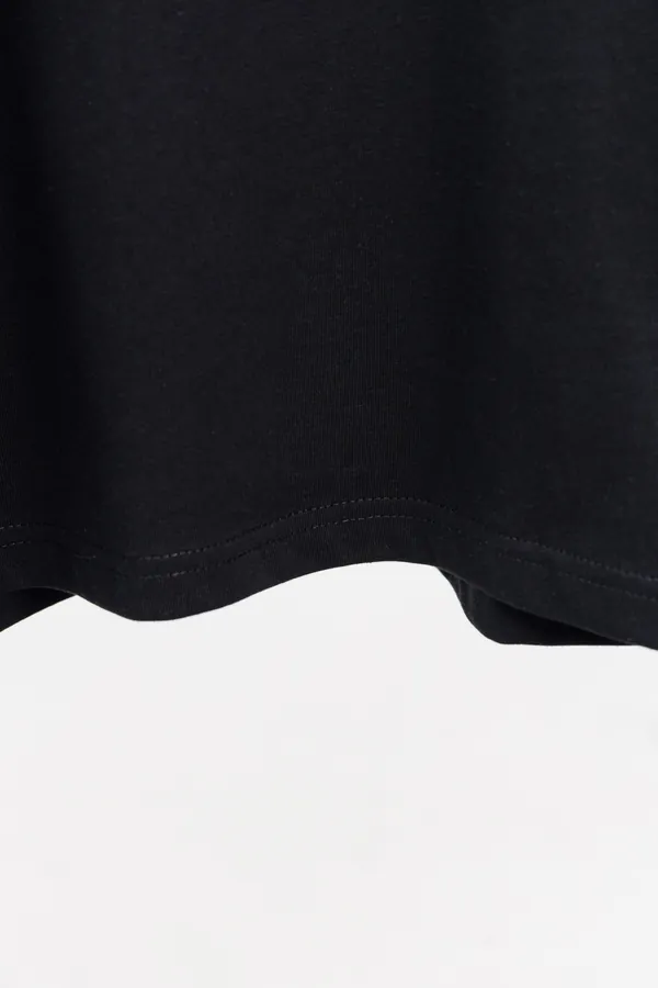 DIOR 24 New Front Logo Cotton Embroidery T Shirt