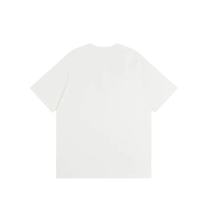 DIOR 24 New Front Logo Cotton Embroidery T Shirt