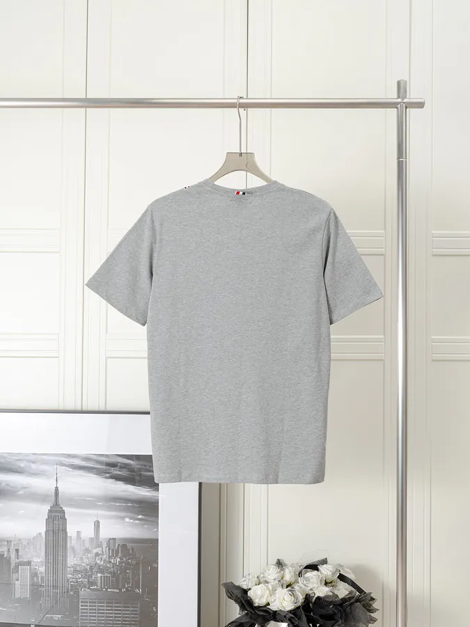 THOM BROWNE TB Short Sleeve with Side Stripe Premium Edition
